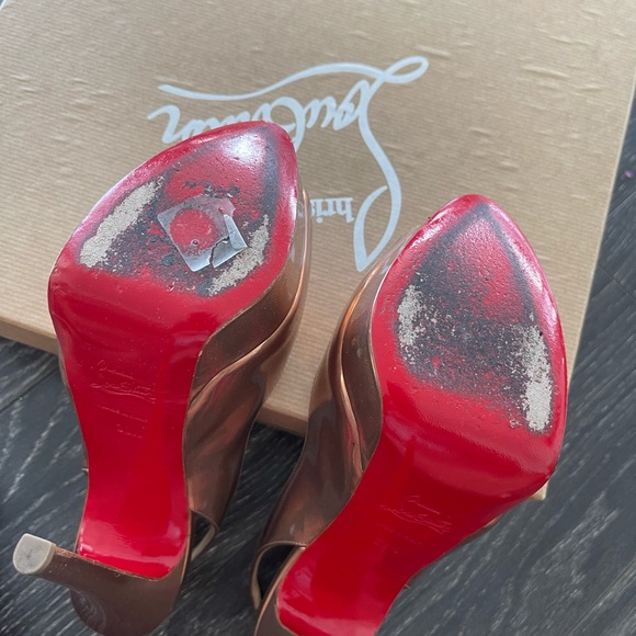 Sling back Christian Loub Heel - Picture 3 of 3